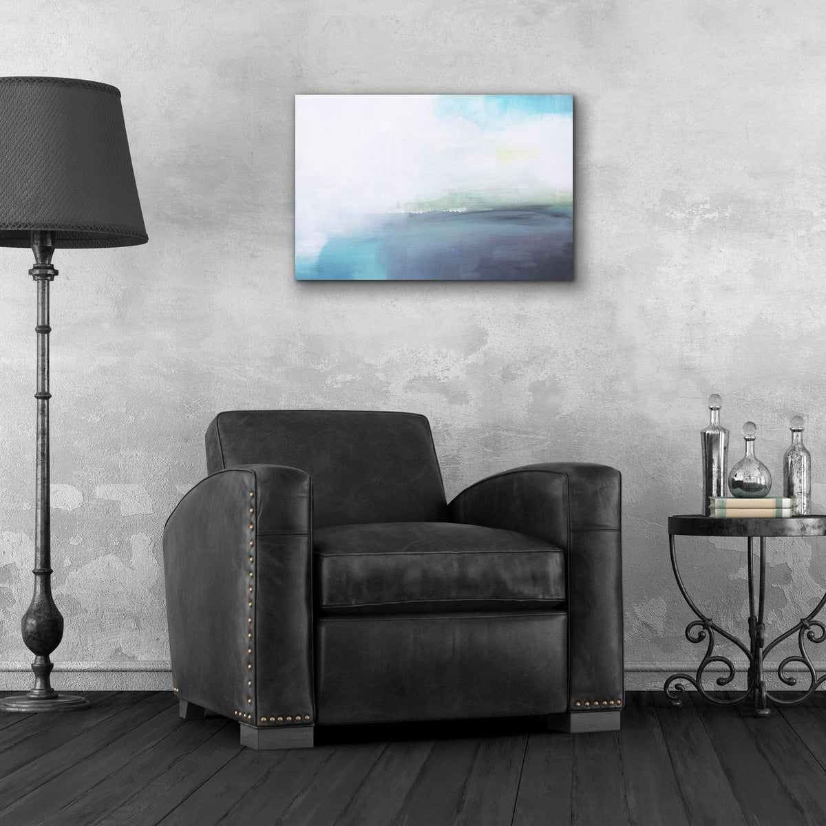 Mystic Cove by Brittany Evans - 24x16 acrylic wall art in a room
