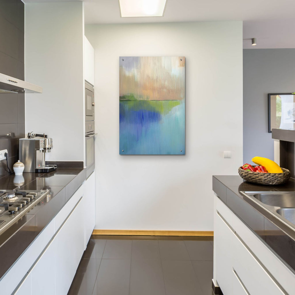 Peaks Bay 1 by Brittany Evans - 24x36 acrylic wall art in a room
