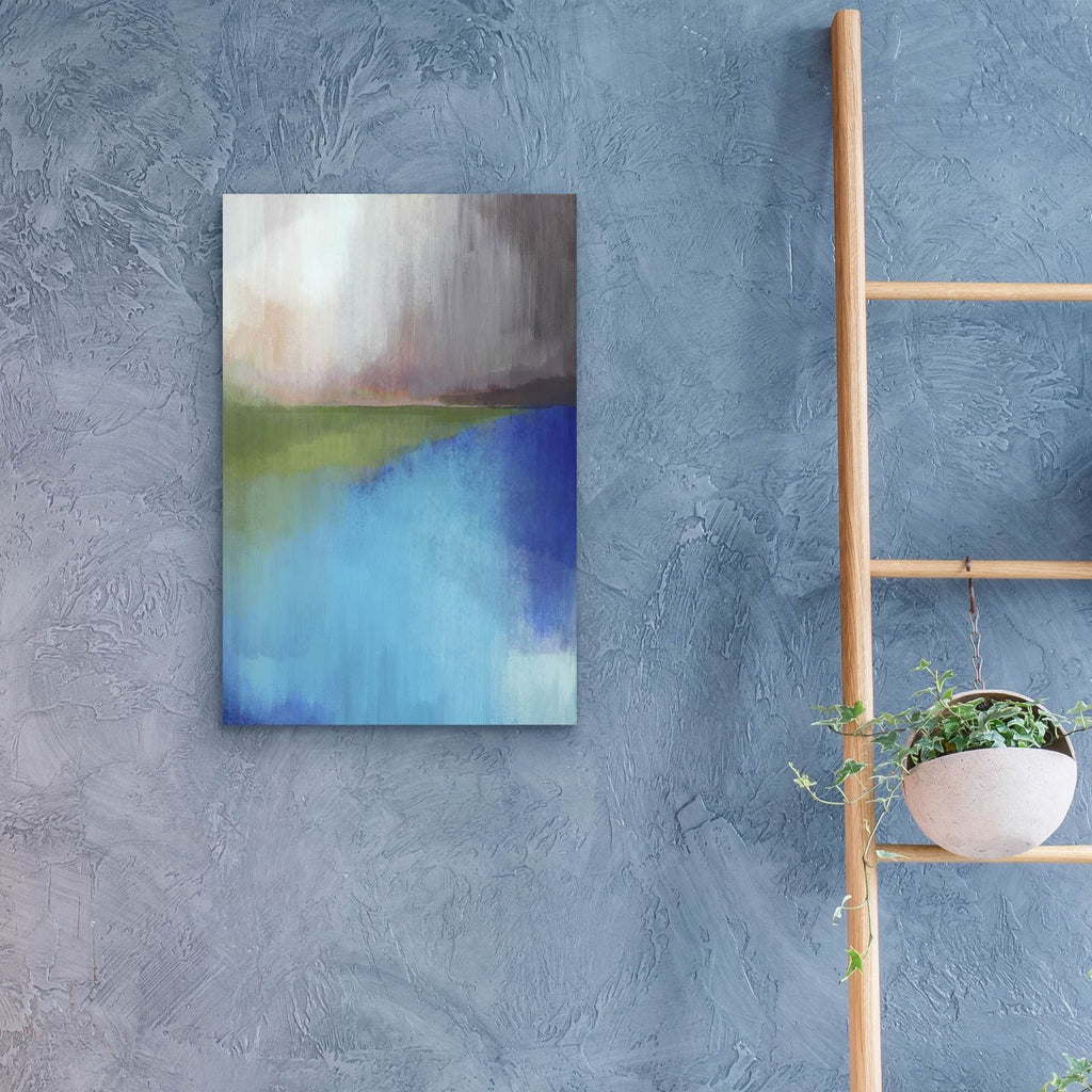 Peaks Bay 2 by Brittany Evans - 16x24 acrylic wall art in a room