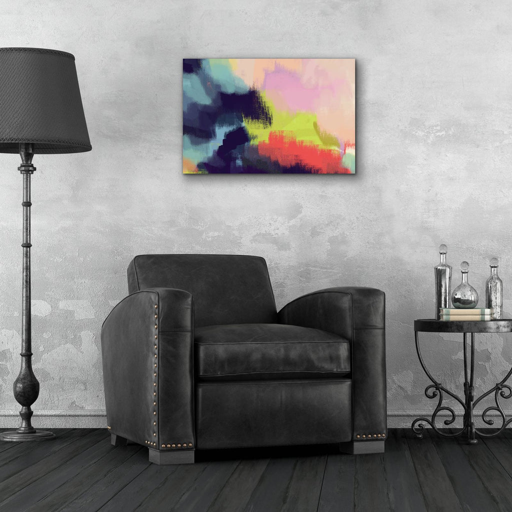Spring Showers 2 by Brittany Evans - 24x16 acrylic wall art in a room