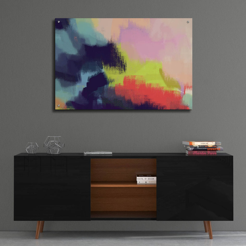Spring Showers 2 by Brittany Evans - 36x24 acrylic wall art in a room
