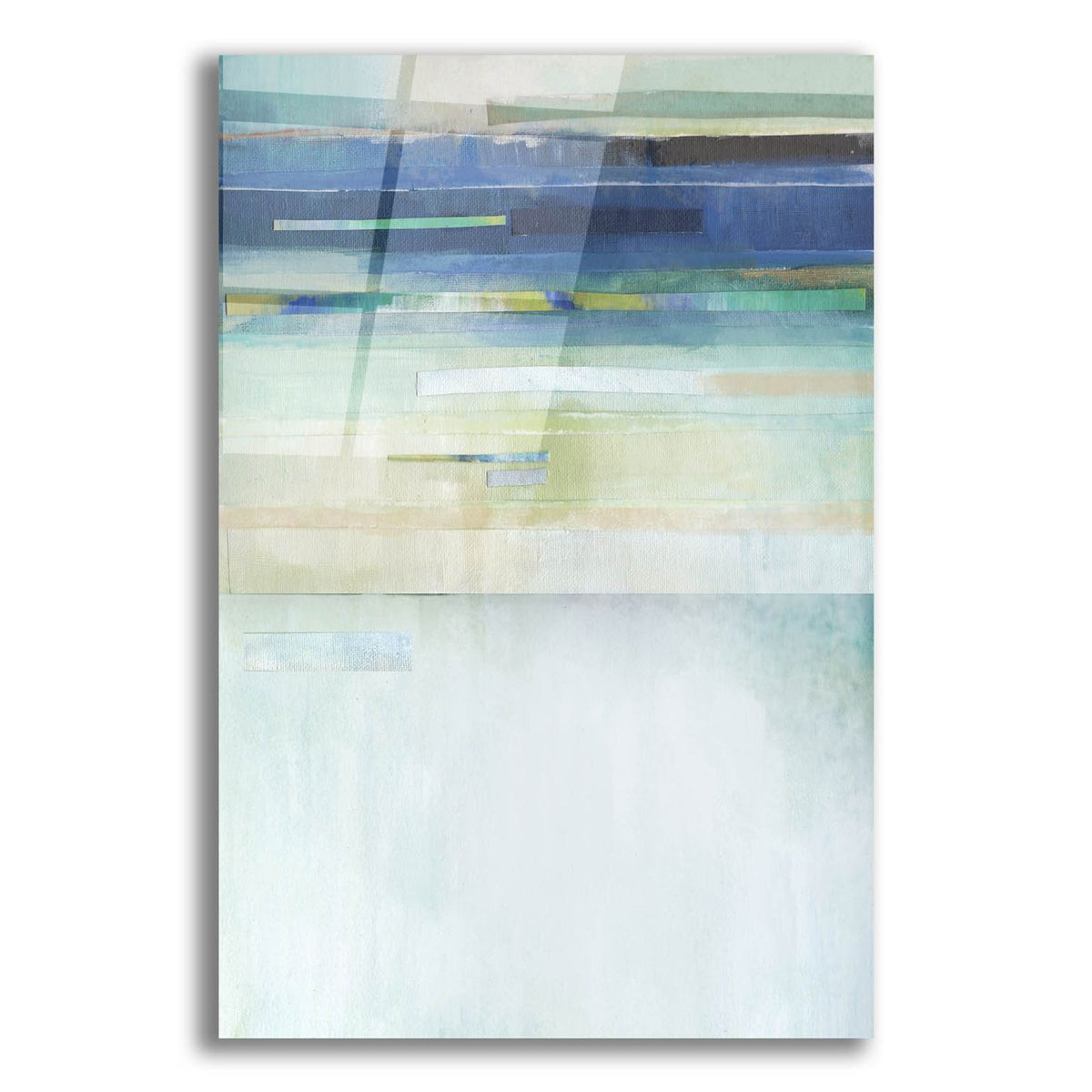 Blue Lapis Waterfall 2 by Brittany Evans acrylic glass wall art