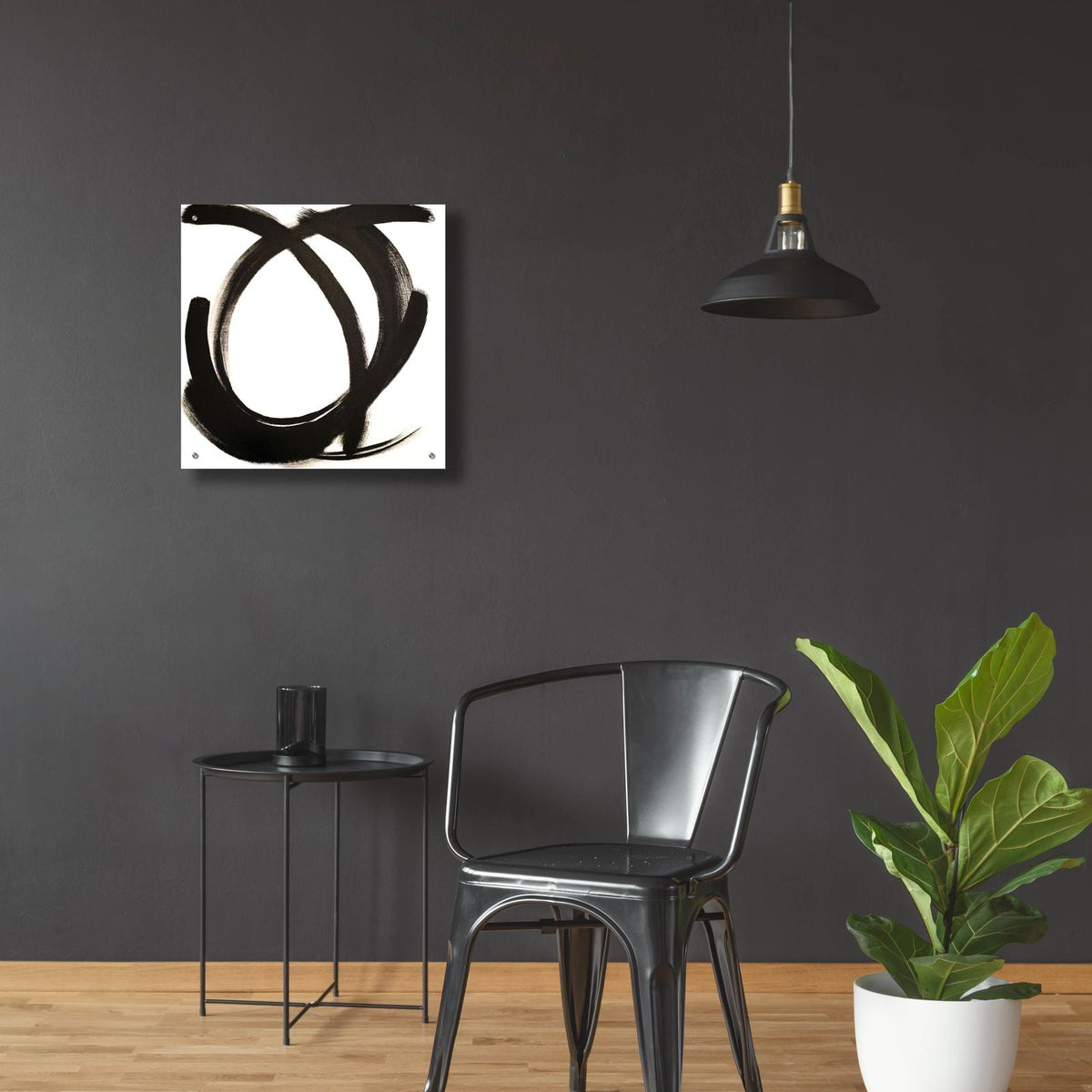 Intersection 1 by Brittany Evans - 24x24 acrylic wall art in a room