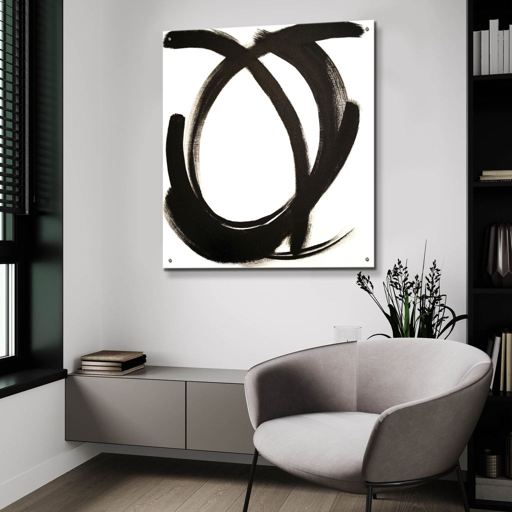 Intersection 1 by Brittany Evans - 36x36 acrylic wall art in a room