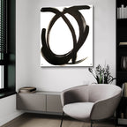 Intersection 1 by Brittany Evans - 36x36 acrylic wall art in a room