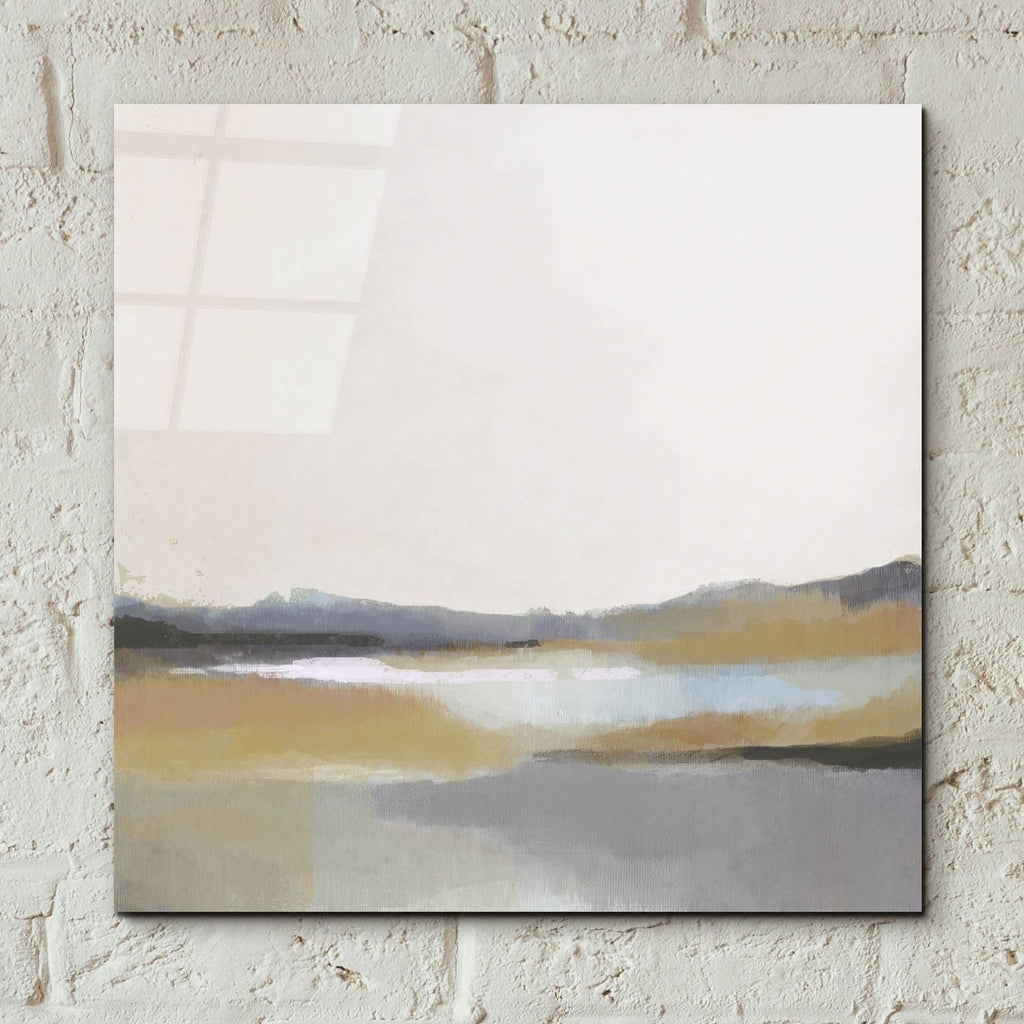 Grey Dunes 2 by Brittany Evans - 12x12 acrylic wall art in a room