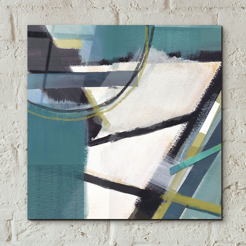 Deconstruction by Brittany Evans - 12x12 acrylic wall art in a room