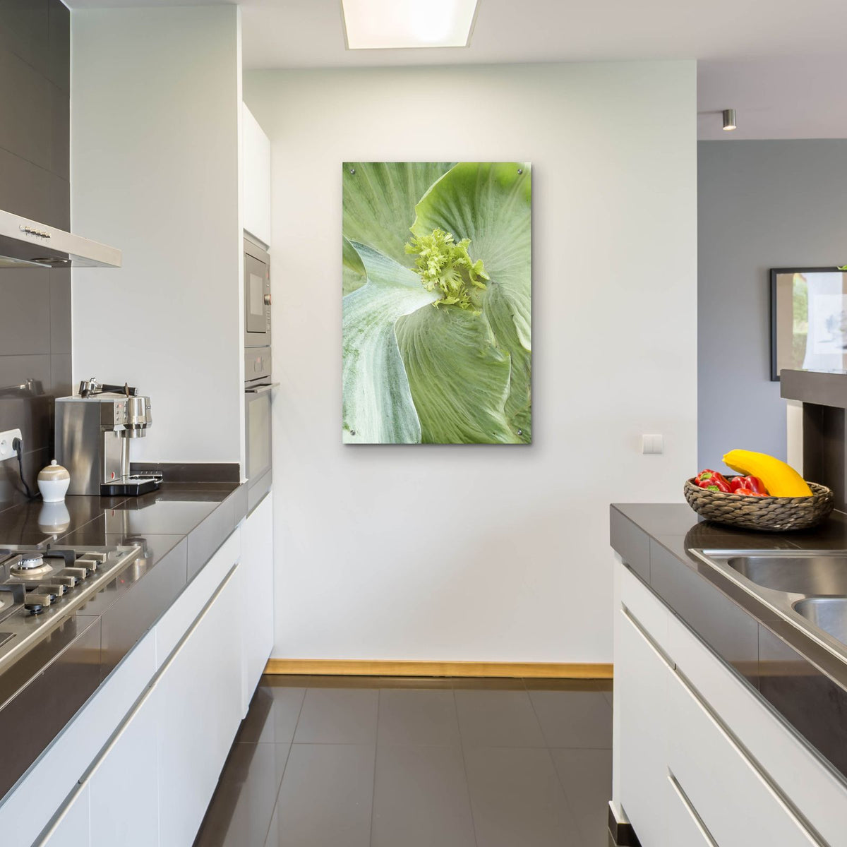 Banana Leaf 2 by Brittany Evans - 24x36 acrylic wall art in a room