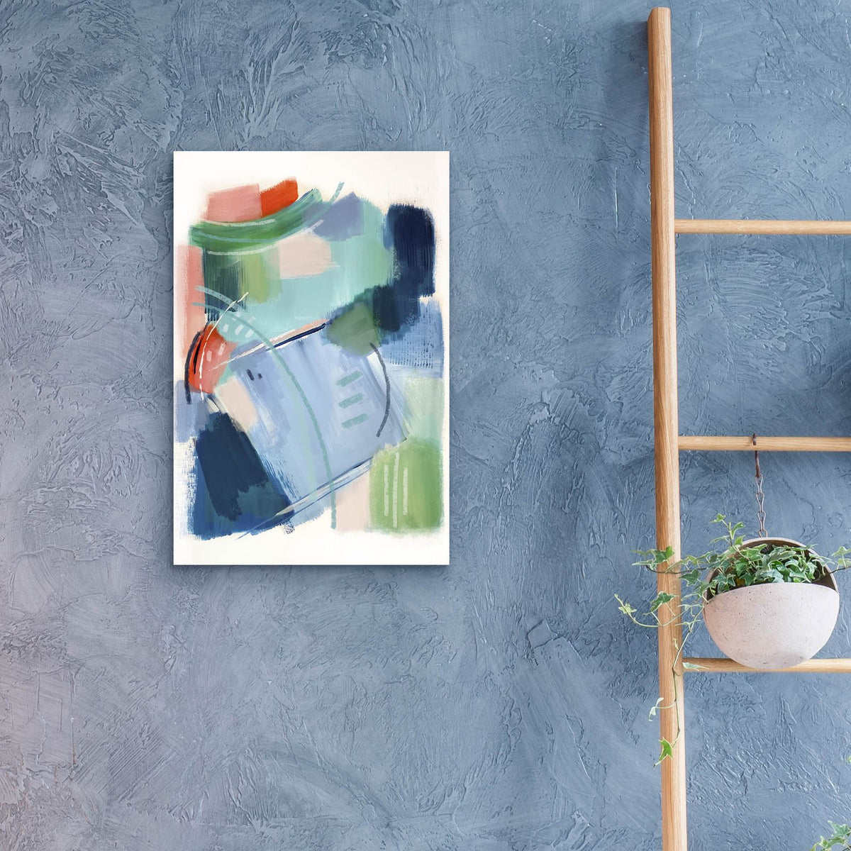 Lake House 2 by Brittany Evans - 16x24 acrylic wall art in a room