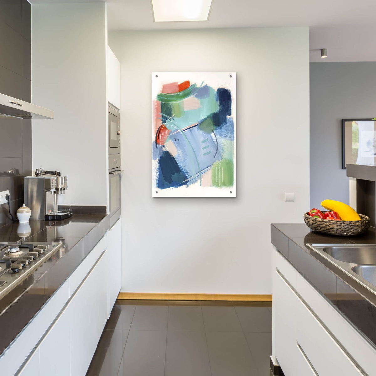 Lake House 2 by Brittany Evans - 24x36 acrylic wall art in a room