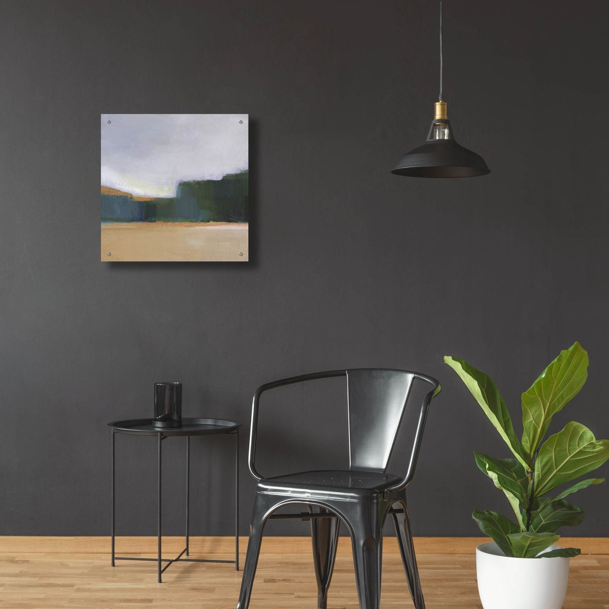 Solitude 2 by Brittany Evans - 24x24 acrylic wall art in a room