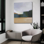 Solitude 2 by Brittany Evans - 36x36 acrylic wall art in a room