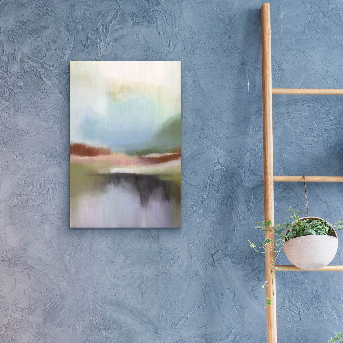 Spring Lake 1 by Brittany Evans - 16x24 acrylic wall art in a room