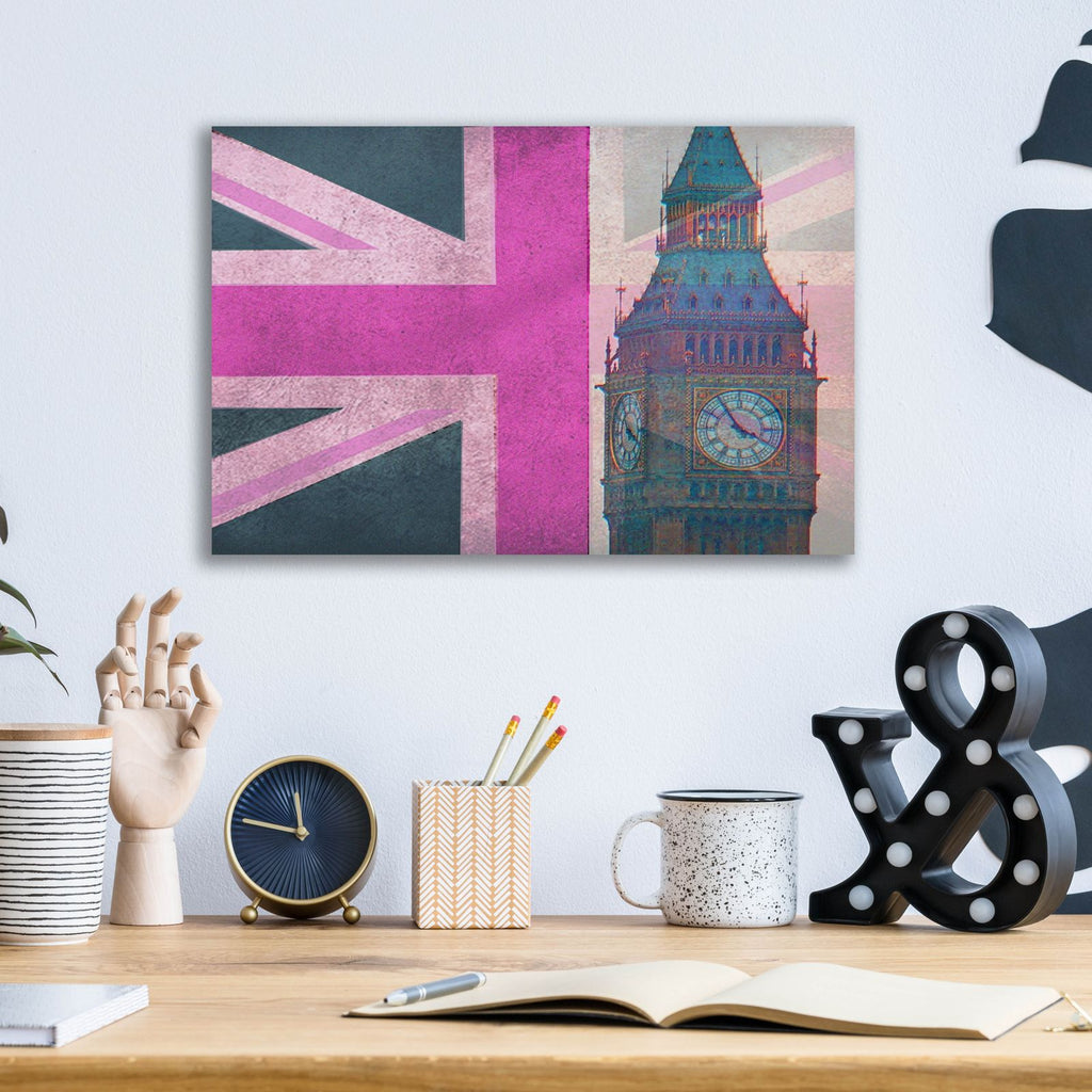 London Calling by Brittany Evans - 16x12 acrylic wall art in a room