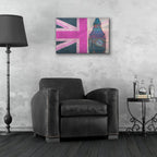 London Calling by Brittany Evans - 24x16 acrylic wall art in a room