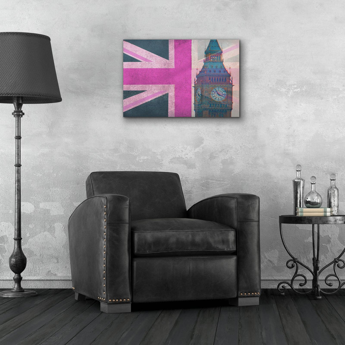 London Calling by Brittany Evans - 24x16 acrylic wall art in a room