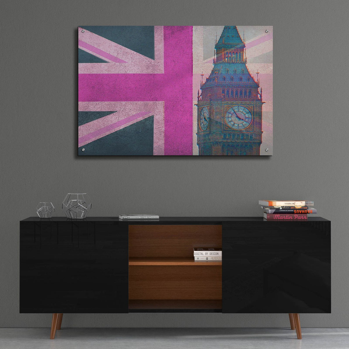 London Calling by Brittany Evans - 36x24 acrylic wall art in a room