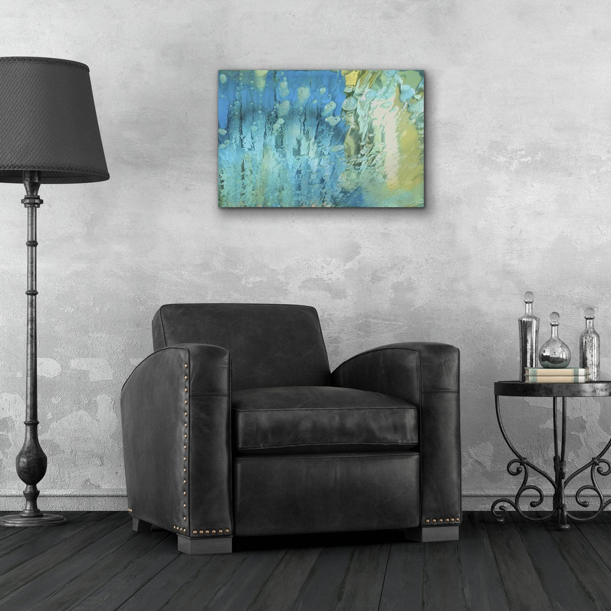 Undertow 2 by Brittany Evans - 24x16 acrylic wall art in a room