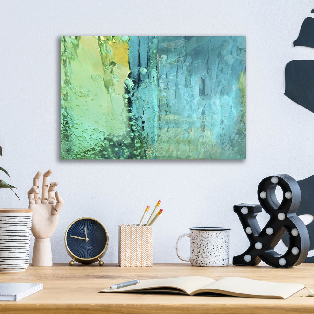Bucolic Structure 2 by Carol Young - 16x12 acrylic wall art in a room
