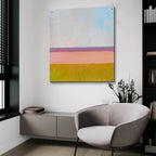 Beyond The Fields 1 by Carol Young - 36x36 acrylic wall art in a room