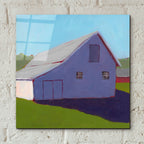 Bucolic Structure 5 by Carol Young - 12x12 acrylic wall art in a room