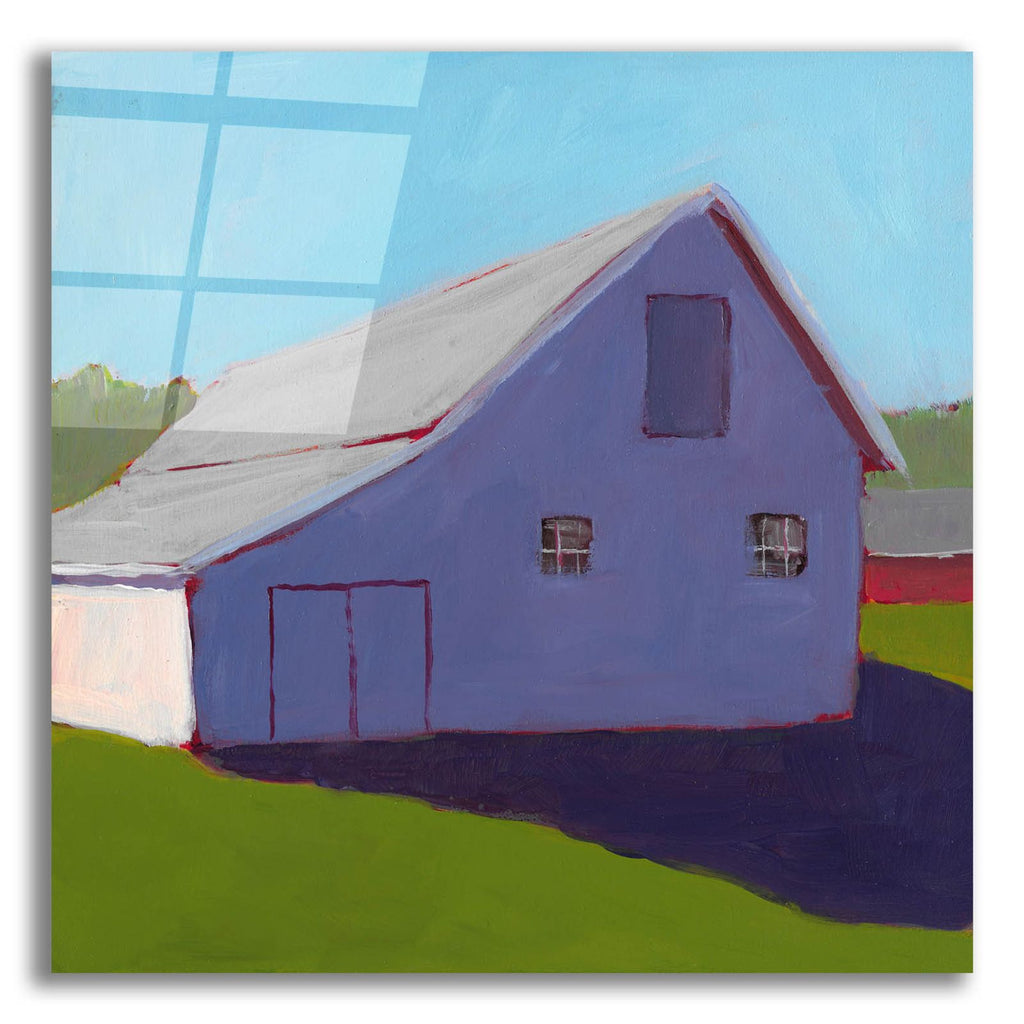 Bucolic Structure 5 by Carol Young acrylic glass wall art