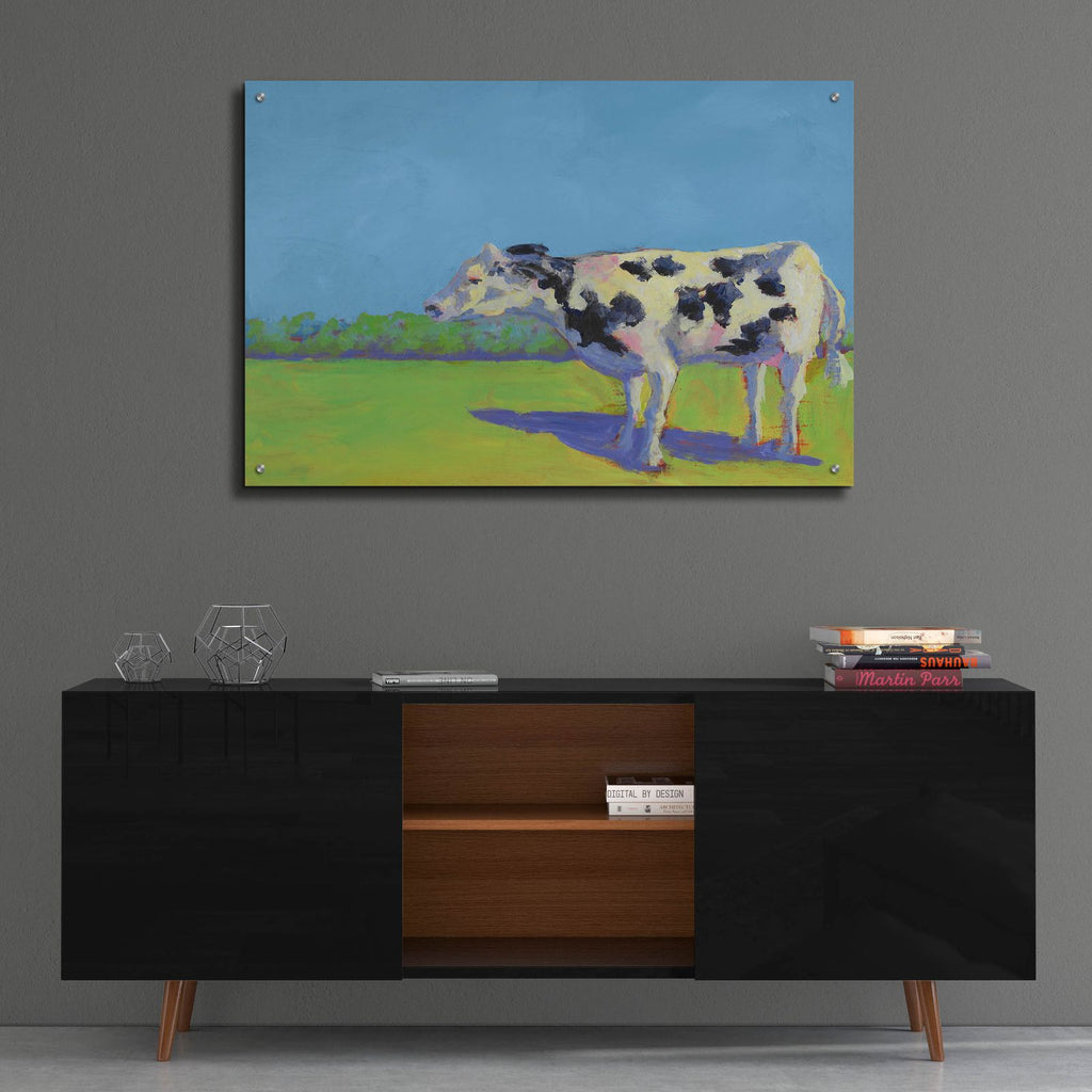 Cow Pals 3 by Carol Young - 36x24 acrylic wall art in a room