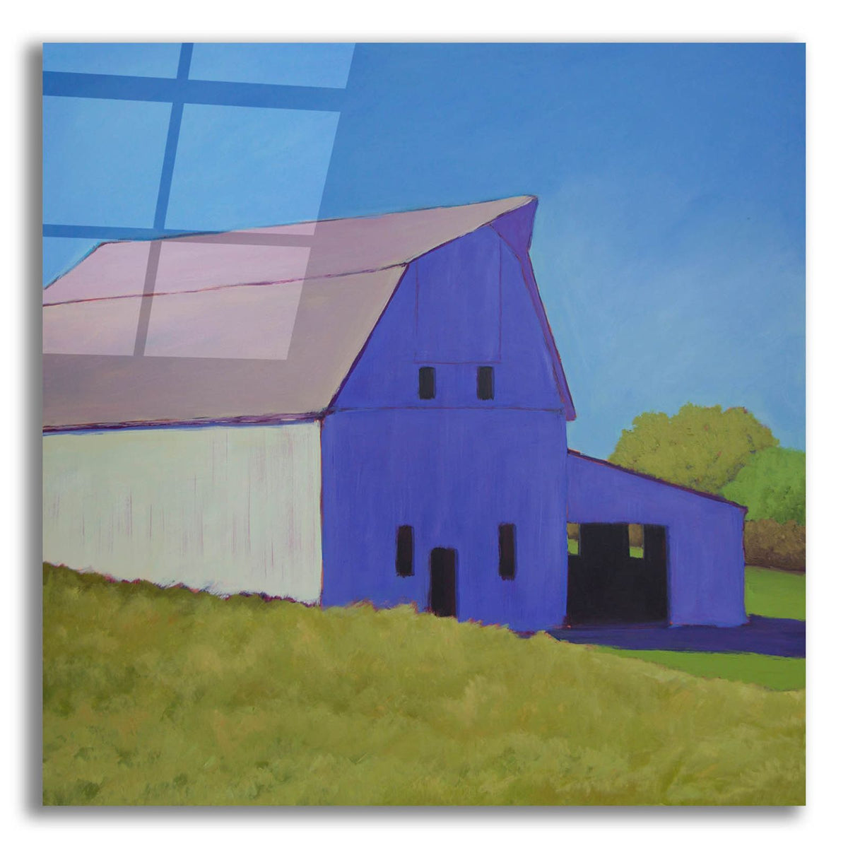Over The Hill by Carol Young acrylic glass wall art