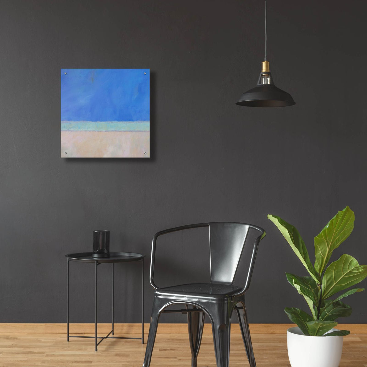 Wintergreen Sea 1 by Carol Young - 24x24 acrylic wall art in a room