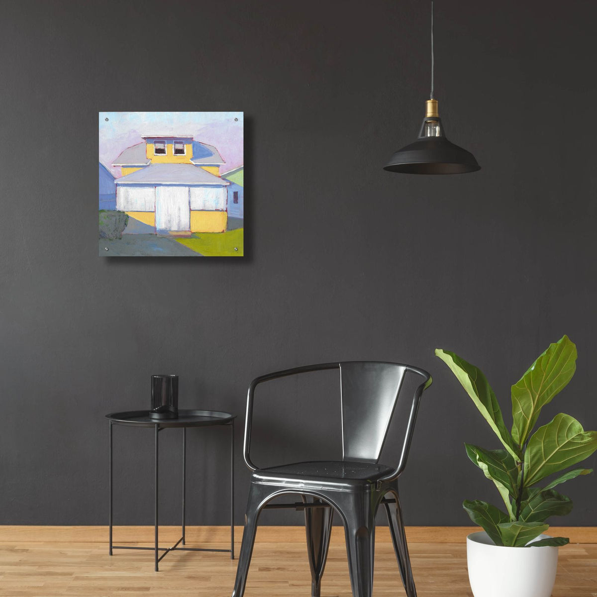 Til Next Summer by Carol Young - 24x24 acrylic wall art in a room