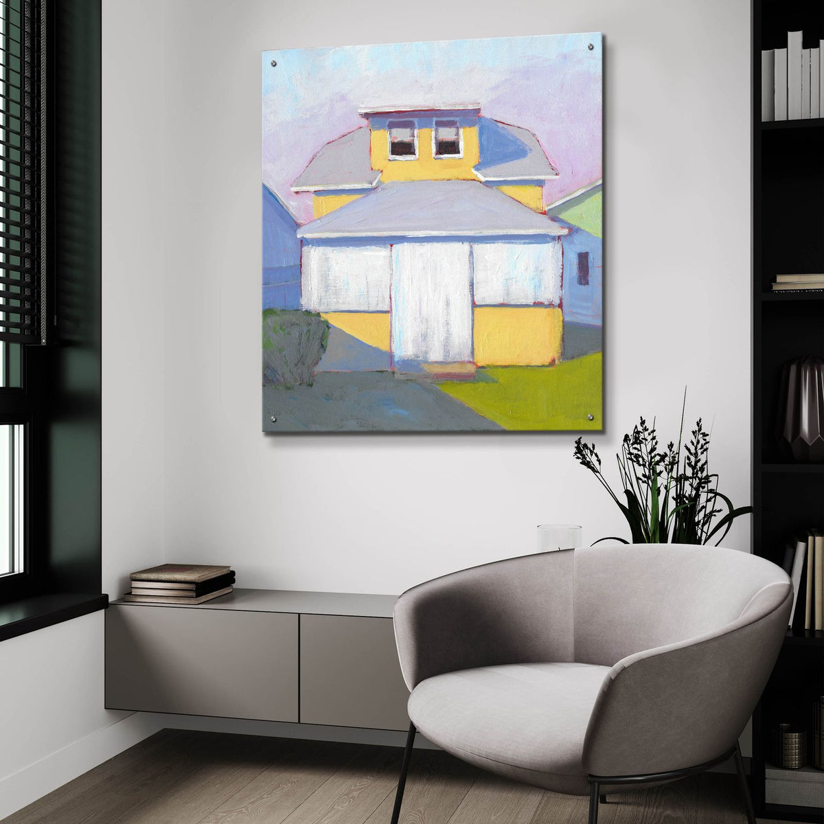 Til Next Summer by Carol Young - 36x36 acrylic wall art in a room