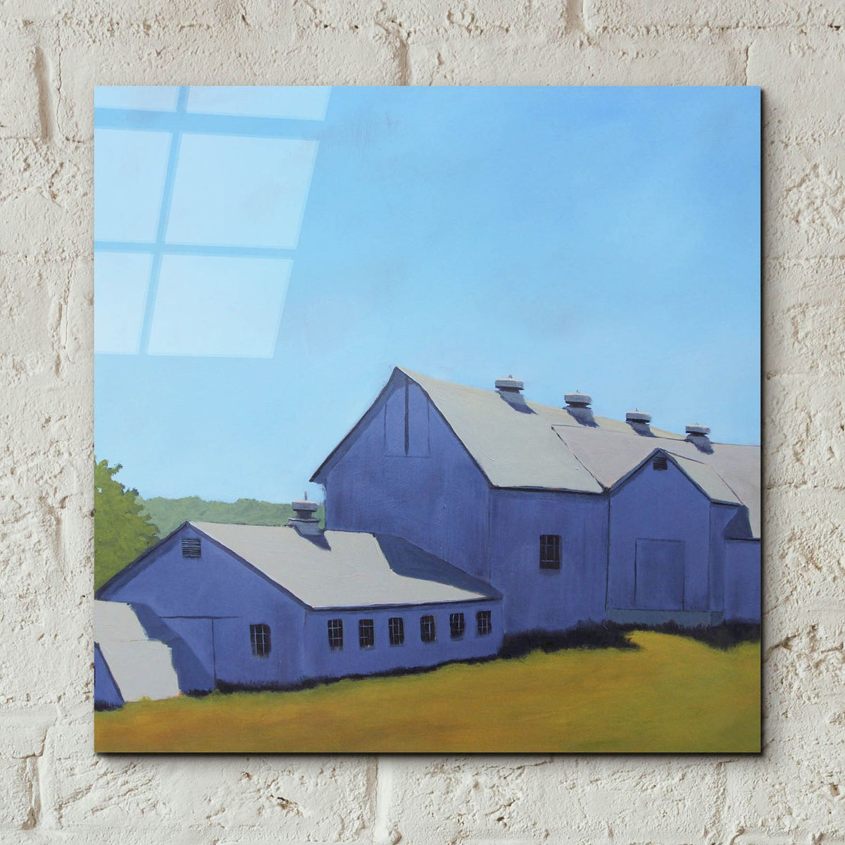 Luminous Light 2 by Carol Young - 12x12 acrylic wall art in a room
