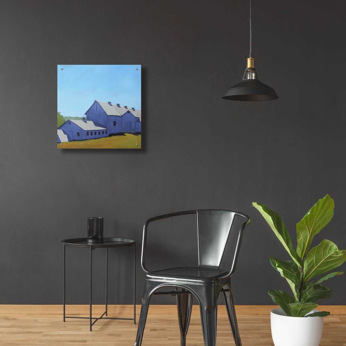 Luminous Light 2 by Carol Young - 24x24 acrylic wall art in a room