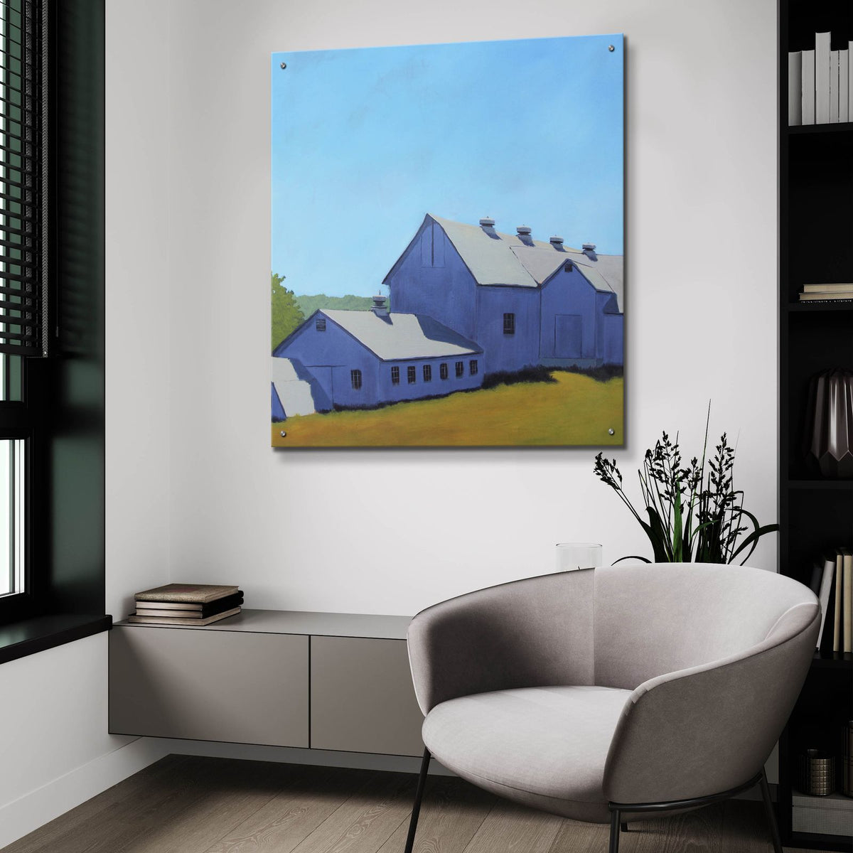 Luminous Light 2 by Carol Young - 36x36 acrylic wall art in a room