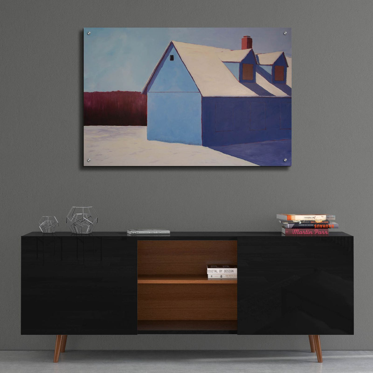 Artic Angel by Carol Young - 36x24 acrylic wall art in a room