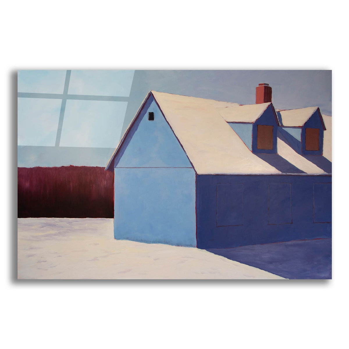 Artic Angel by Carol Young acrylic glass wall art