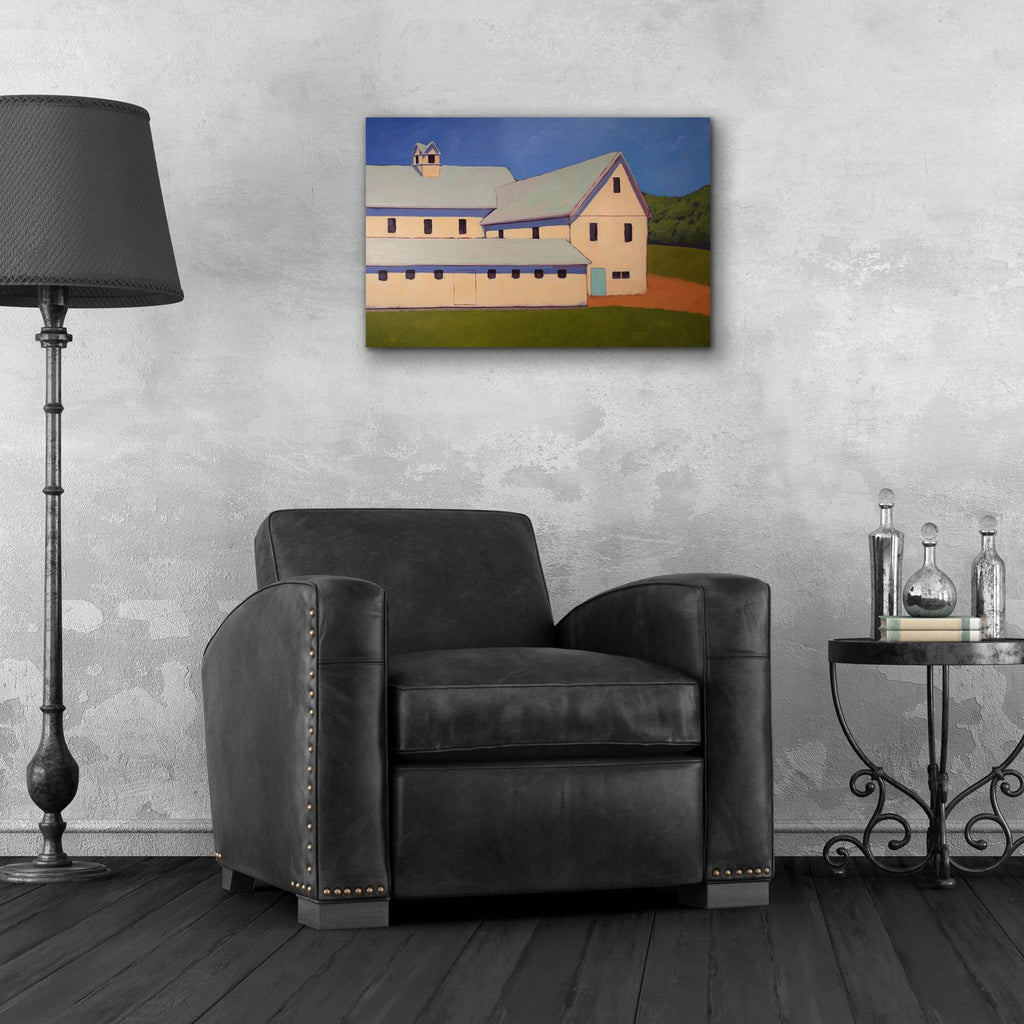 Dairy Farm by Carol Young - 24x16 acrylic wall art in a room