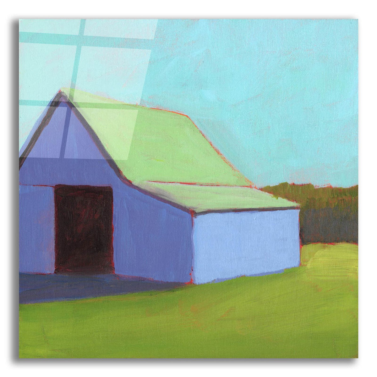 Homestead Barn 1 by Carol Young acrylic glass wall art