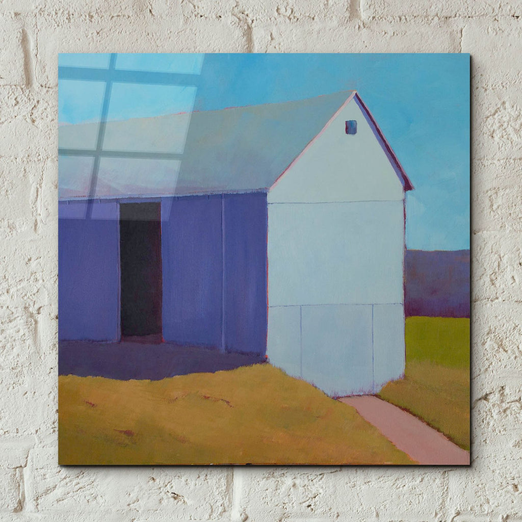 Homestead Barn 2 by Carol Young - 12x12 acrylic wall art in a room