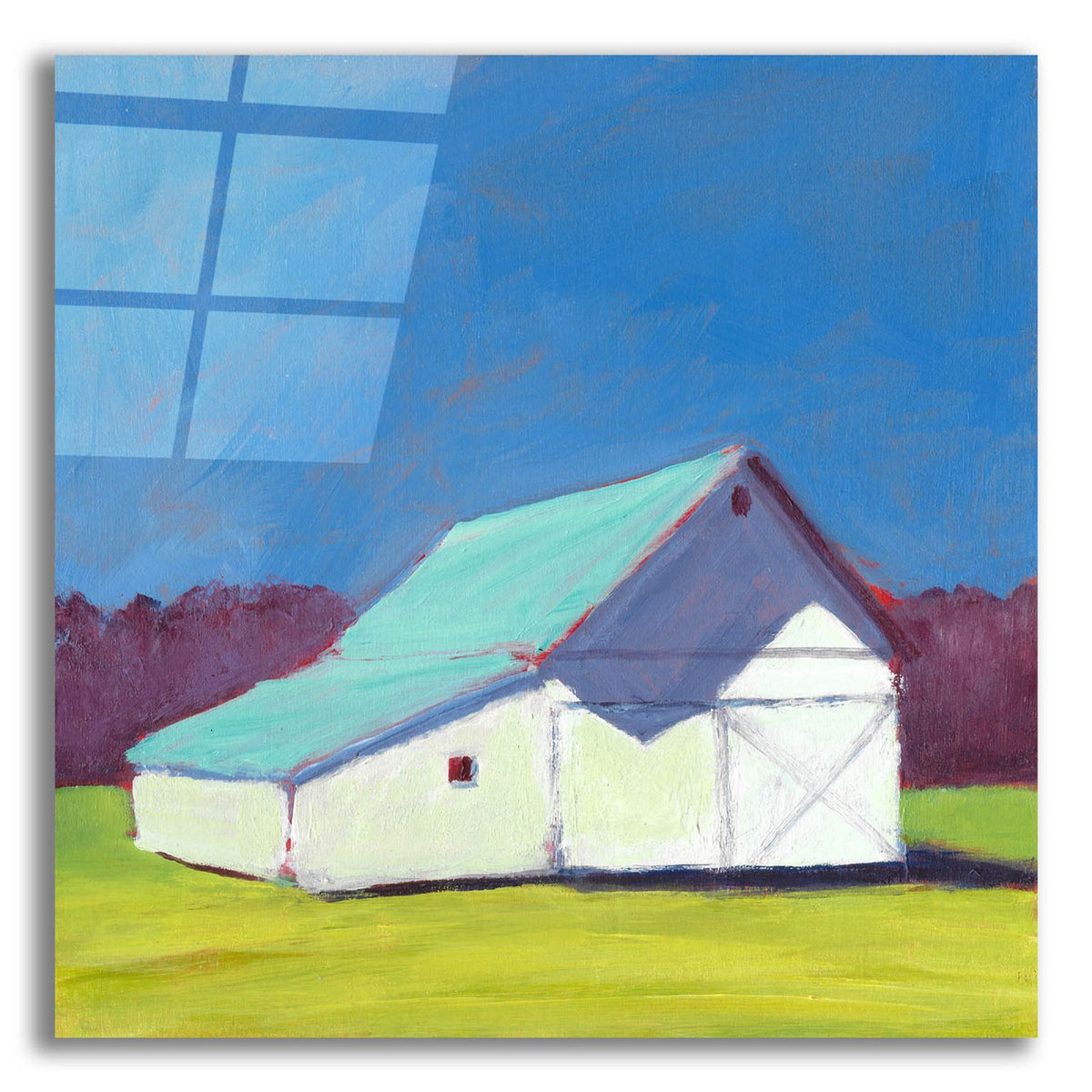 Homestead Barn 4 by Carol Young acrylic glass wall art