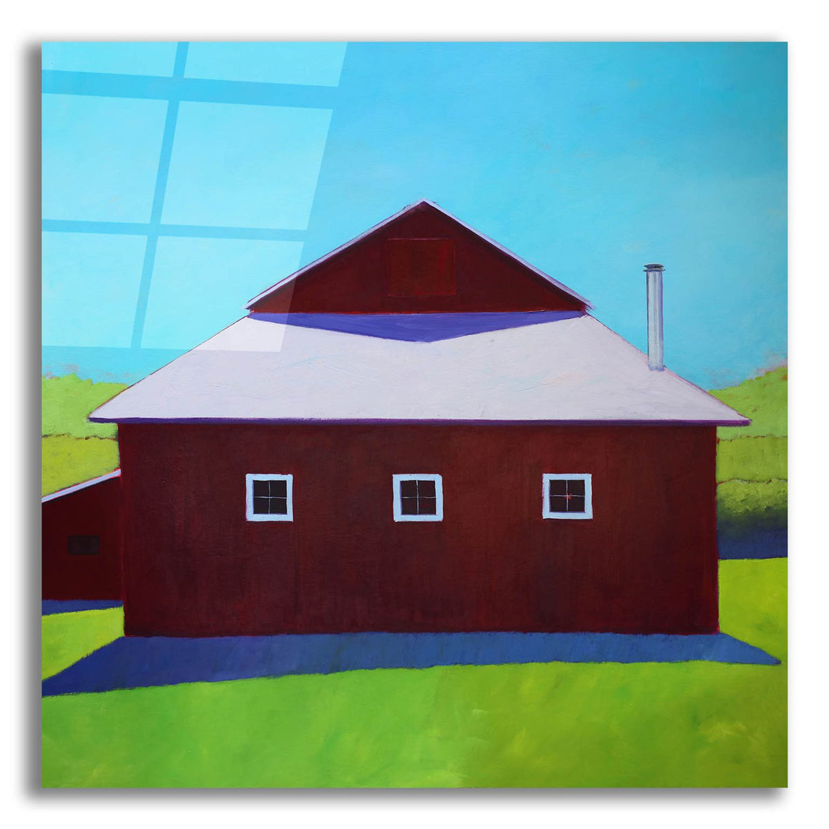 Homestead Barn 5 by Carol Young acrylic glass wall art