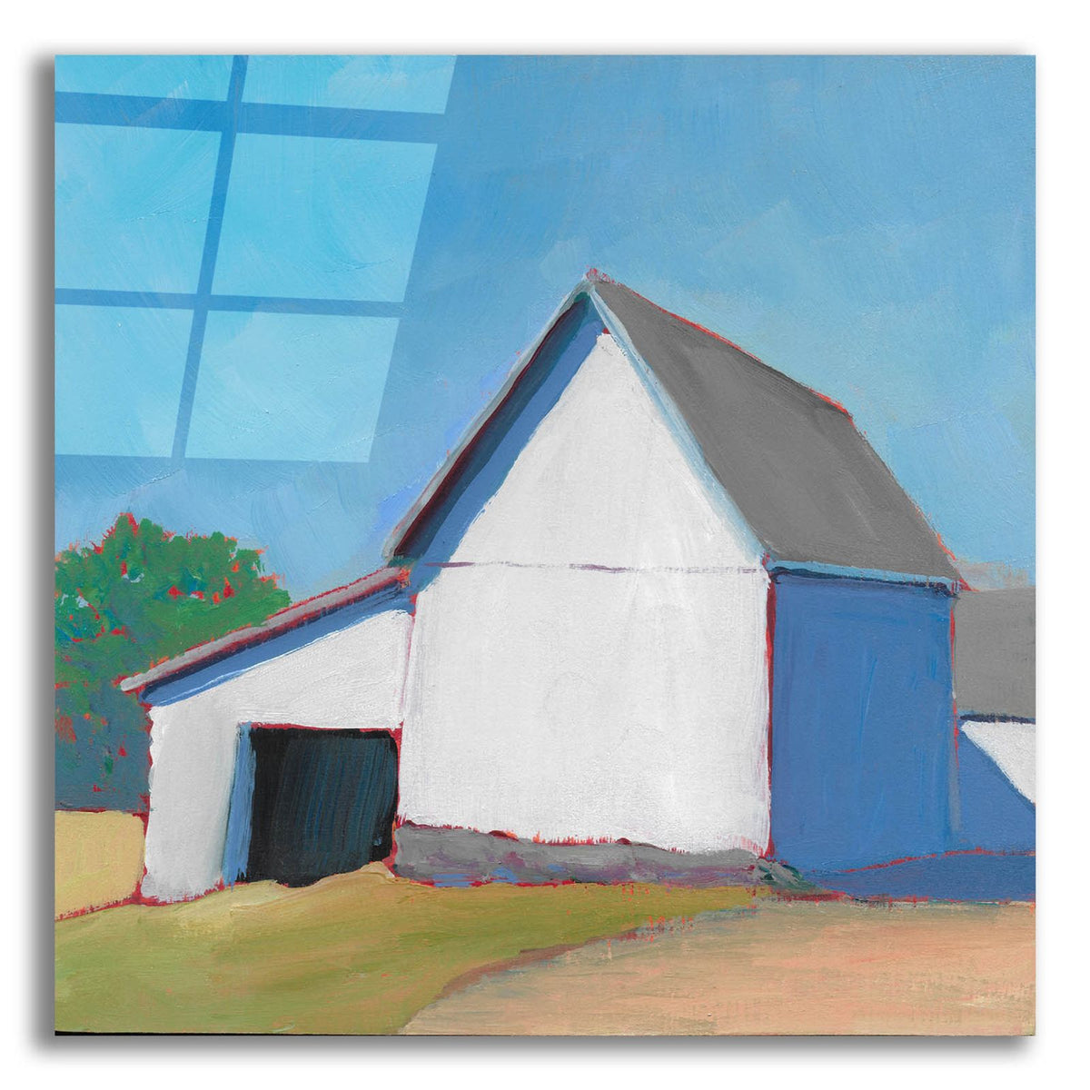 Homestead Barn 6 by Carol Young acrylic glass wall art