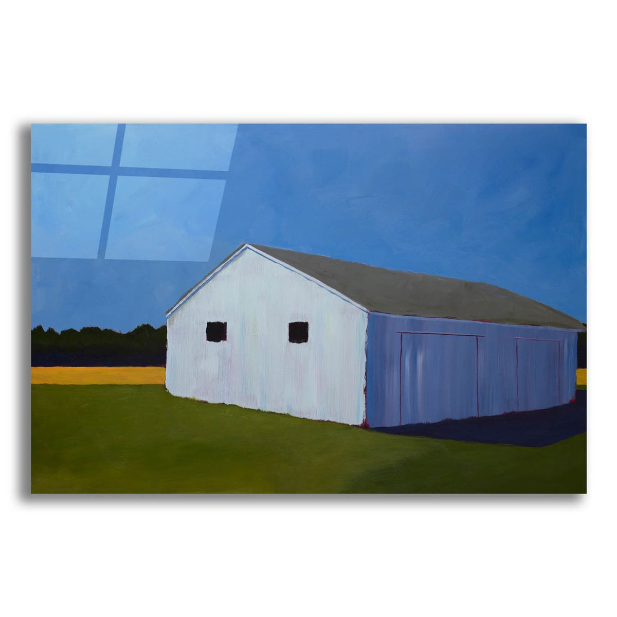 Orient Barn by Carol Young acrylic glass wall art