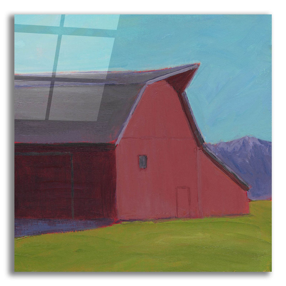 Rustic Hayven 2 by Carol Young acrylic glass wall art