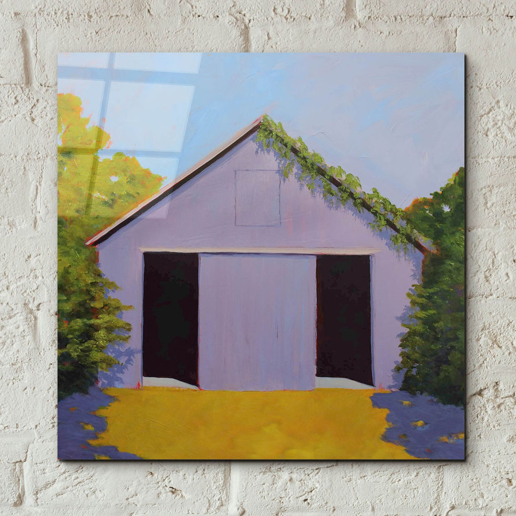 Velvet Violet 2 by Carol Young - 12x12 acrylic wall art in a room