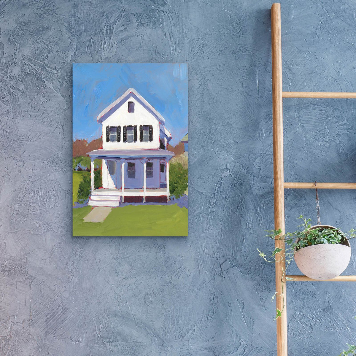 Victorian Home 2 by Carol Young - 16x24 acrylic wall art in a room