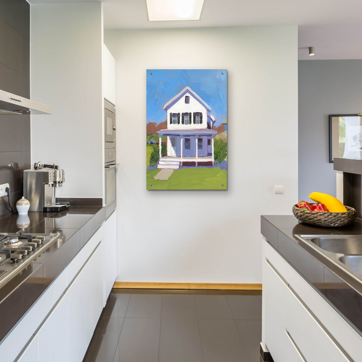 Victorian Home 2 by Carol Young - 24x36 acrylic wall art in a room