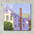 Bucolic Structure 4 by Carol Young - 12x12 acrylic wall art in a room