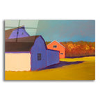 Bucolic Structure 7 by Carol Young acrylic glass wall art