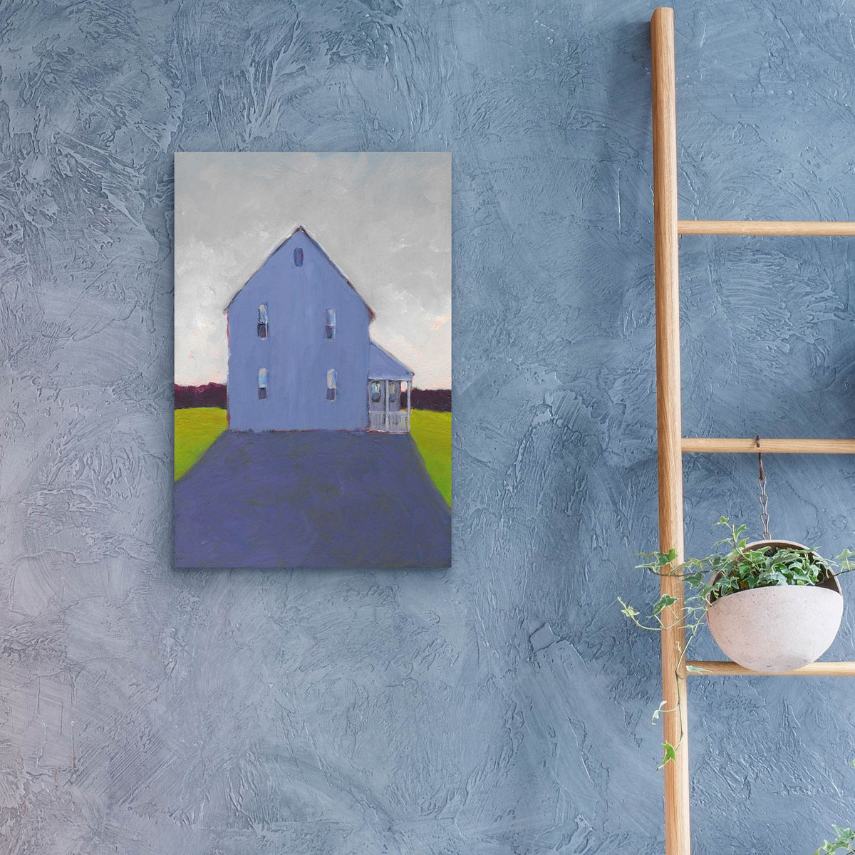 Bucolic Structure 9 by Carol Young - 16x24 acrylic wall art in a room